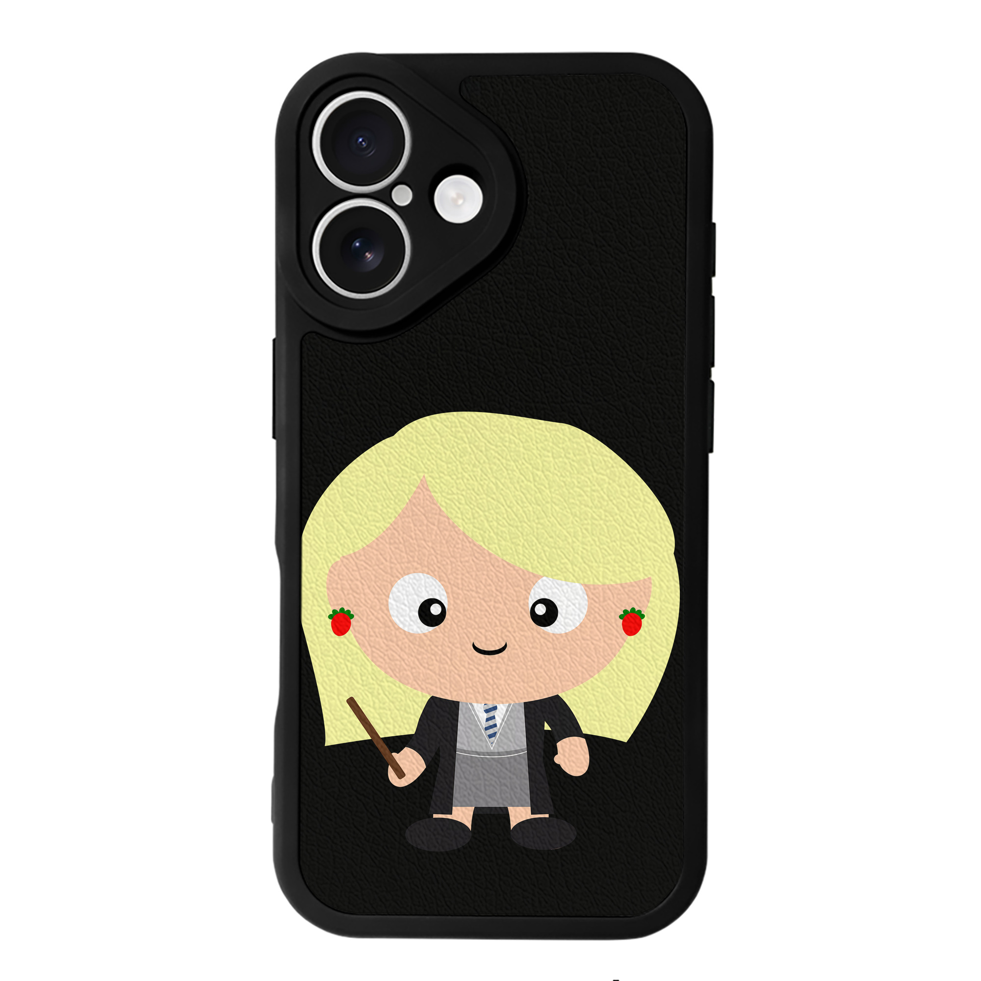 （画像用） Harry Potter ハリー・ポッターシリーズ 【iPhone 16シリーズ対応】シリコンスマホケース（レザー調） 材質：シリコン